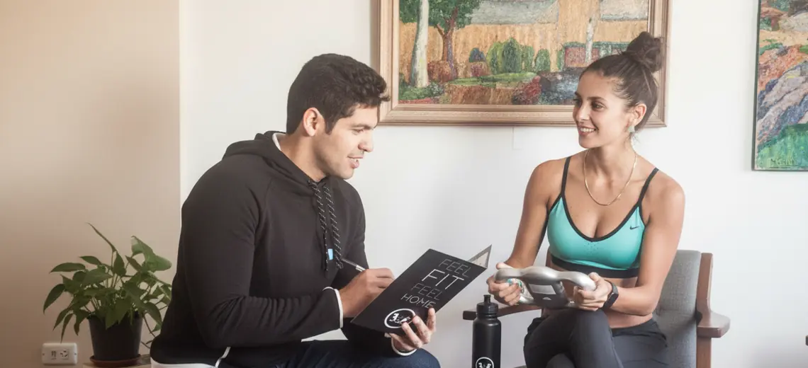 Valoración física inicial con un entrenador personal de ENFFORMA PRO en Bogotá